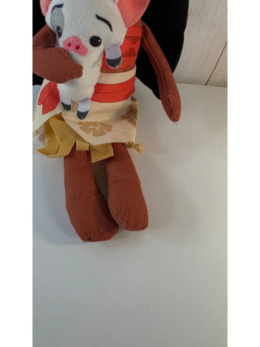 DISNEY PRINCESS MOANA PLUSH DOLL WITH PUA PIG LIL FRIENDS 14